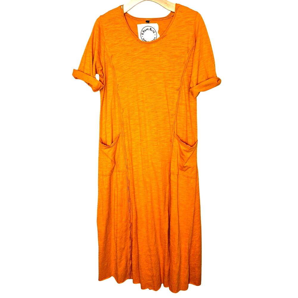 A Rare Bird Bright Yellow Maxi Dress Size L/XL
